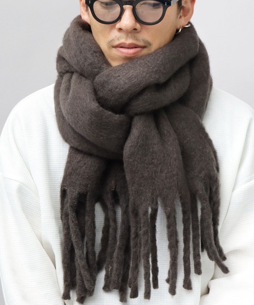 セール】大判 ブークレーストール / ブークレ / マフラー / ショール