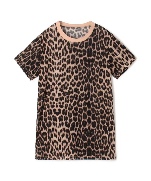 BASERANGE（ベースレンジ）の「BASERANGE レオパードプリントTシャツ