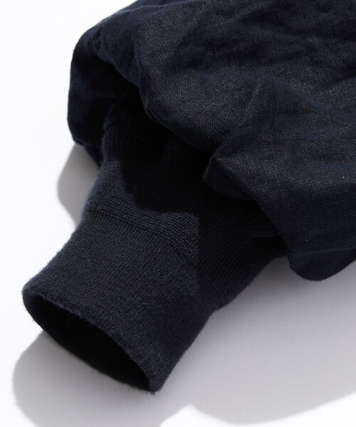 CAHLUMN/カウラム Linen Heli Crew Jacket/リネン ヘリクルー