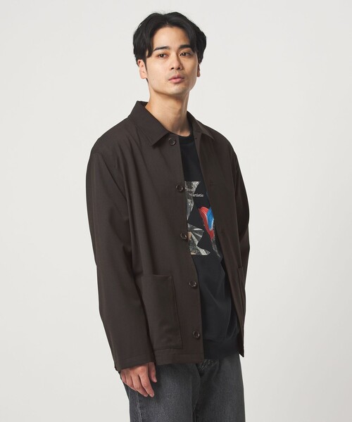 セール】TW サージ カバーオール -ストレッチ-（カバーオール）｜green