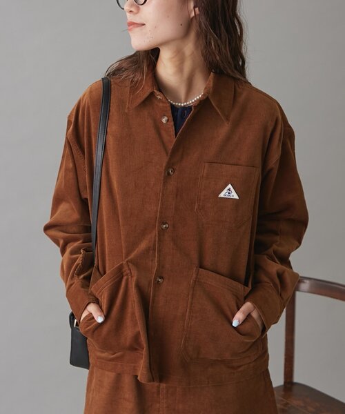 セール】【セットアップ対応】【GEVACO】コーデュロイシャツジャケット