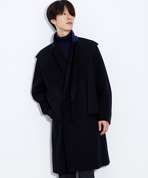 ETHOSENS（エトセンス）の「【ETHOSENS】レイヤードコート（その他