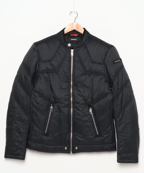 DIESEL（ディーゼル）の「ライトナイロン 中綿入り ライダース