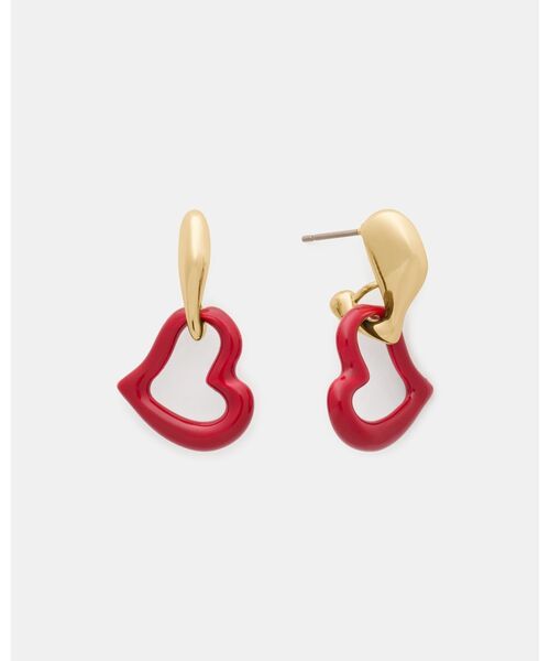 アムール ドロップ ピアス（ピアス（両耳用））｜kate spade new york