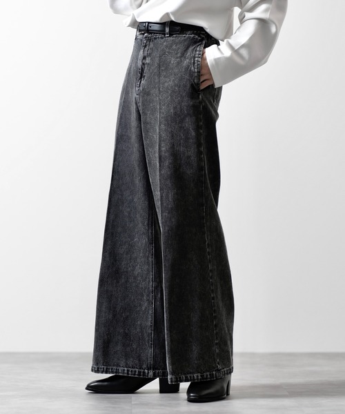 セール】【CLEL】Vintage Design Flare Denim Pants /ヴィンテージ