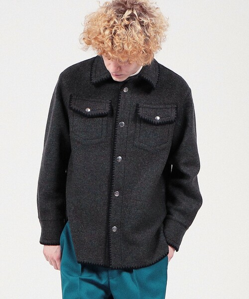 caban（キャバン）の「CABaN ウールフリース オーバーシャツ（その他