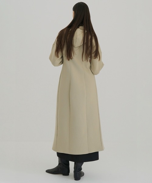 セール】HOODED LONG KNIT ONEPIECE（ワンピース）｜CLANE（クラネ）の