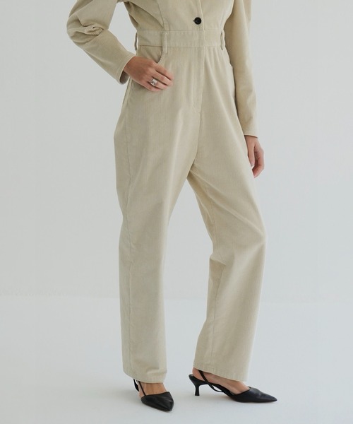 CLANE（クラネ）の「CORDUROY JUMPSUIT（つなぎ/オールインワン）」 - WEAR