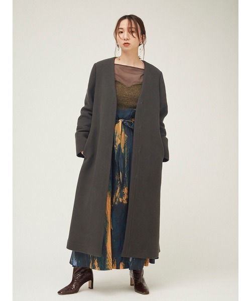 FRAY I.D（フレイアイディー）の「MANTECOノーカラーコート（その他