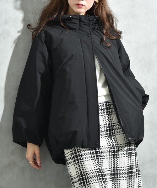 セール】バックコートフィルムタフタダウンコート（ダウンジャケット