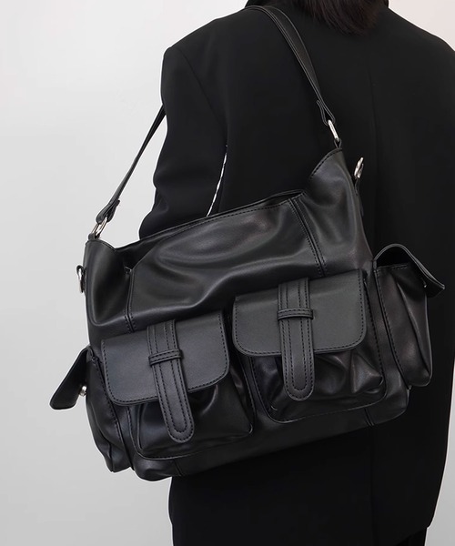 セール】multi pocket shoulder bag/マルチポケット ショルダーバッグ