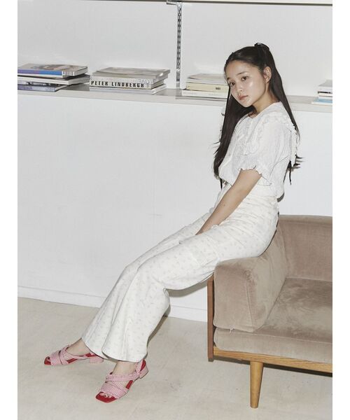 merry jenny（メリージェニー）の「petit flowerカーゴパンツ（カーゴ