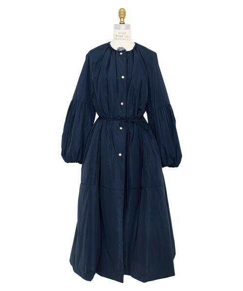 Drawer（ドゥロワー）の「Drawer タフタギャザースリーブコート