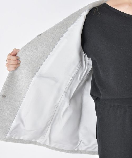 SHIPS（シップス）の「SUPER140キーネックショートコート◇（その他