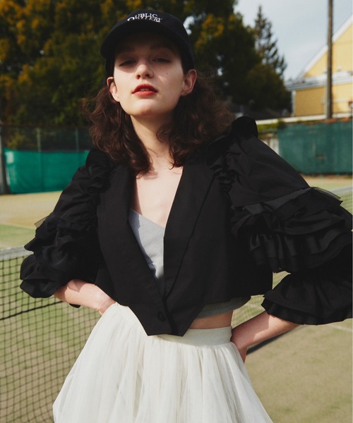 LA BELLE ETUDE（ラベルエチュード）の「2way sleeve design Jacket