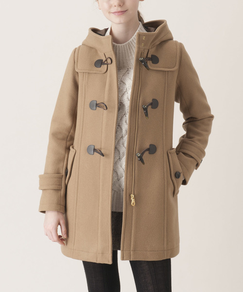 BURBERRY - 1370 バーバリーダッフルコート ヘリンボーン ノバチェク