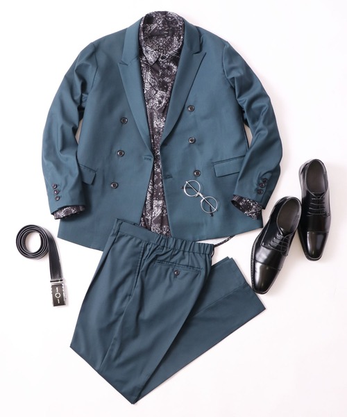 Garageroom DOUBLE-BREASTED SUIT SETUP スーツセットアップ TR ダブル