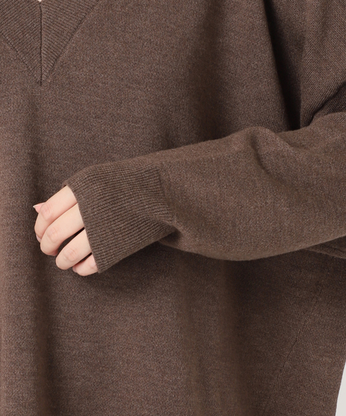 plage（プラージュ）の「CASH TOUCH flare プルオーバー（ニット