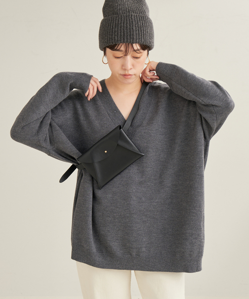 plage（プラージュ）の「CASH TOUCH flare プルオーバー（ニット