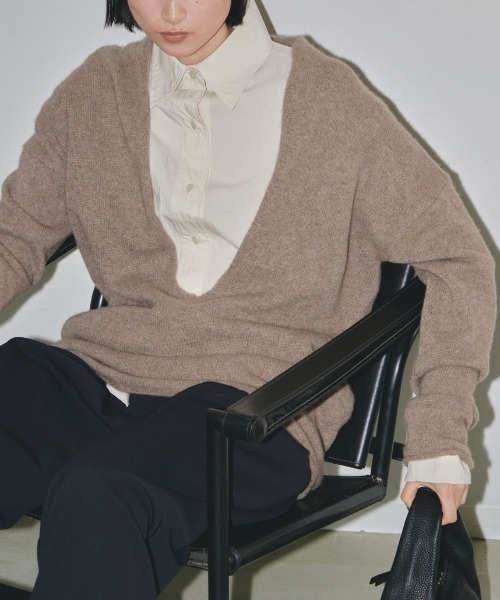 TODAYFUL（トゥデイフル）の「TODAYFUL Uneck Cashmere Knit 12320504