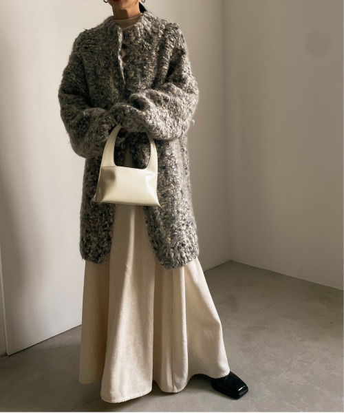 Ameri（アメリ）の「FUNNY YARN KNIT JACKET（その他アウター）」 - WEAR