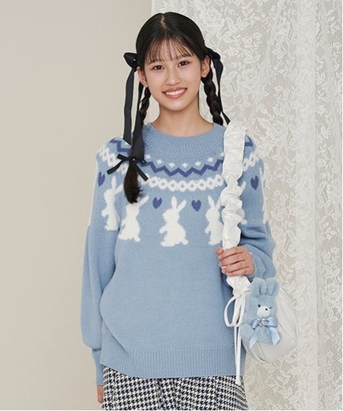 mezzo piano Junior（メゾピアノジュニア）の「ノルディックうさぎ