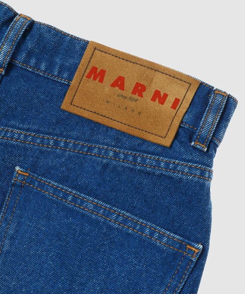 MARNI（マルニ）の「INSIDE-OUT / カットオフデニムスカート（デニム