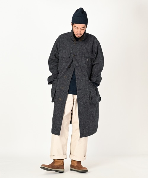 45R（フォーティファイブアール）の「コットンツイードの908コート
