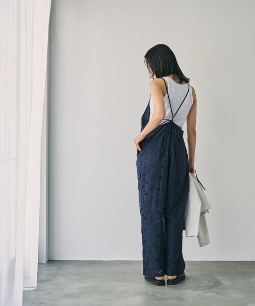 RONEL】レースオールインワン（つなぎ/オールインワン）｜coen