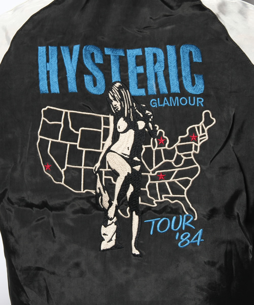 HYSTERIC GLAMOUR（ヒステリックグラマー）の「TOUR 84刺繍