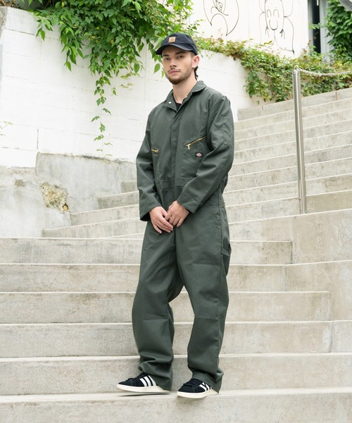セール】Dickies カバーオールオールインワン（つなぎ/オールインワン