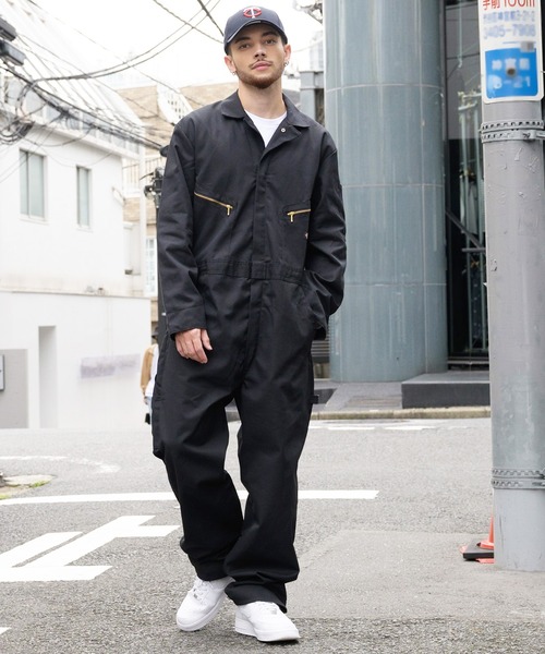 セール】Dickies カバーオールオールインワン（つなぎ/オールインワン