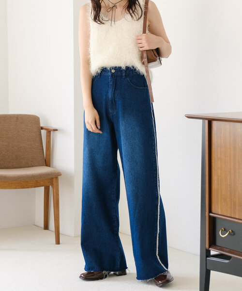 Kastane（カスタネ）の「【-5㎏細見え/2サイズ展開/低身長サイズ