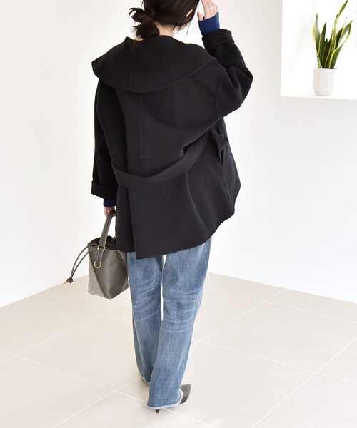 quaranciel: リバー ケープ ショート コート 25AW（その他アウター