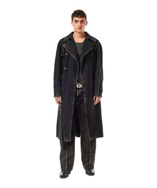 DIESEL（ディーゼル）の「メンズ トレンチコート デニム（トレンチ