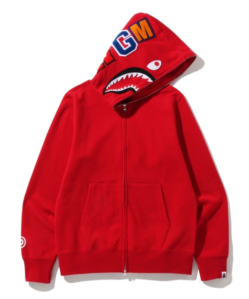 A BATHING APE（アベイシングエイプ）の「SHARK FULL ZIP HOODIE M