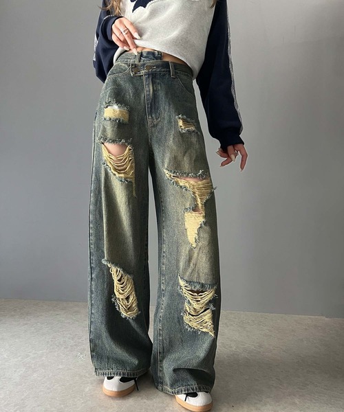 セール】《Javaジャバコラボ》主役を飾る1本。アシメトリーウエスト