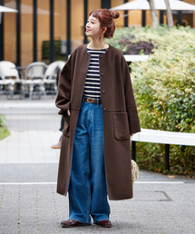 B.C STOCK｜ベーセーストックのノーカラーコート通販 - ZOZOTOWN