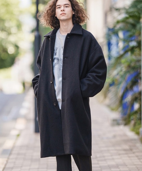 CAMBIO（カンビオ）の「mj8960- ドロップショルダーステンカラーコート