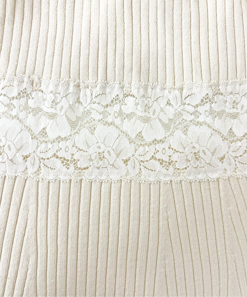 Mermaid lace knit dress（ワンピース）｜Rose Muse（ロゼミューズ）の