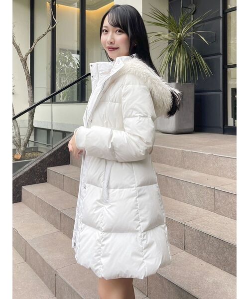 dazzlin（ダズリン）の「ウエストマークレディ中綿コート（ダウン