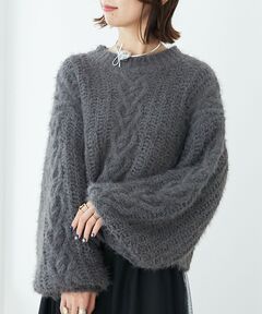 LOOP YARN SHAGGY CARDIGAN（カーディガン/ボレロ）｜LAD MUSICIAN