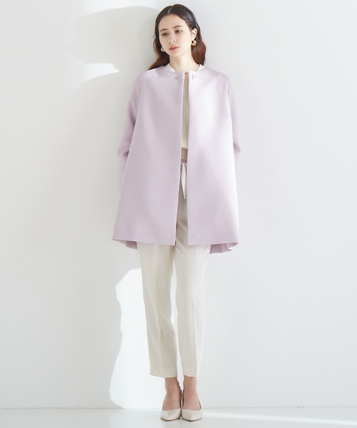 Tiara（ティアラ）の「バイカラーハーフコート（その他アウター）」 - WEAR