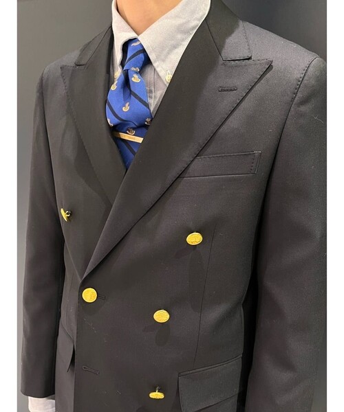 ミラクルクリンプウール ダブル6釦 ブレザー Classic（テーラード