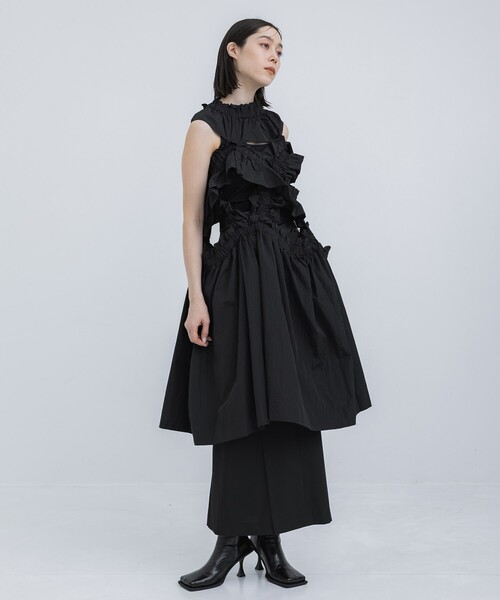 HOUGA（ホウガ）の「【HOUGA/ホウガ】kiki frill dress（ドレス）」 - WEAR