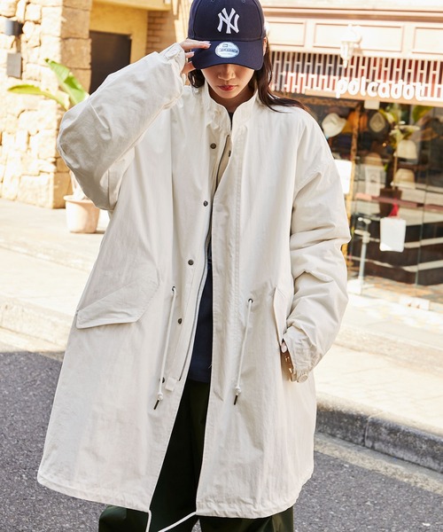 コート/ライナーセット】ビッグシルエット コットンナイロン M-65