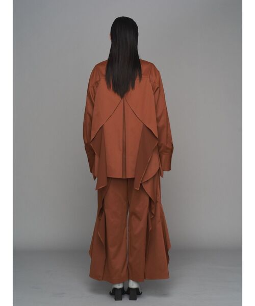 UN3D.（アンスリード）の「WAVE RAFFLE SHIRT【セットアップ着用可能