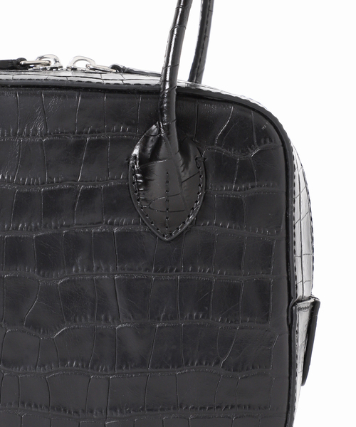 MAISON CANAU メゾン カナウ ボックスボストンS 別注ロングハンドル