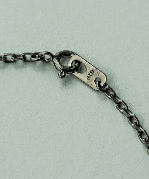 ete（エテ）の「○ホースシュー ブラックダイヤモンド ネックレス