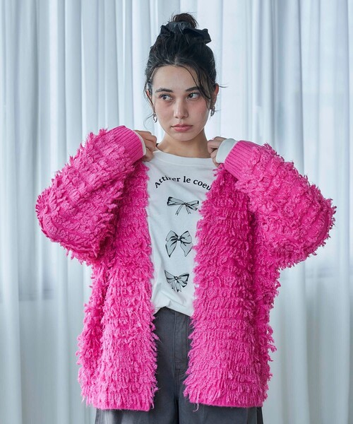 セール】フリンジニットカーディガン（ニット/セーター）｜FREAK'S